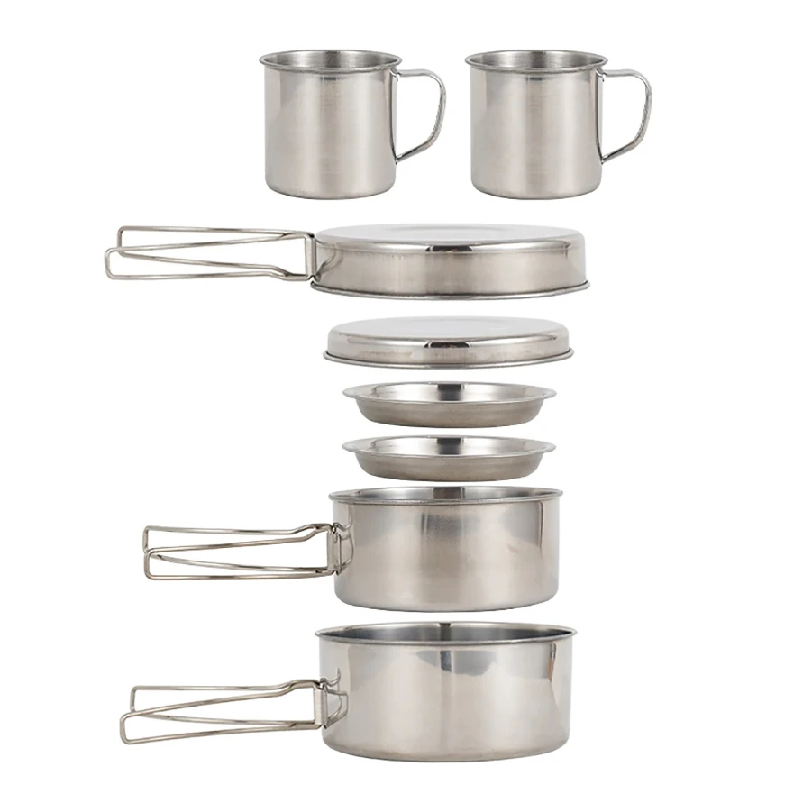 Kitchen Baking Pan Set - طقم أواني طهي للتخييم مكون من