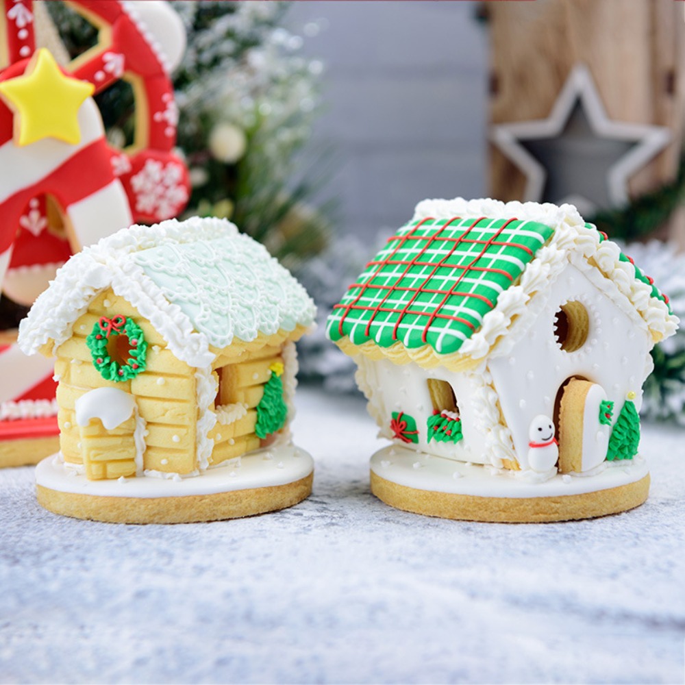 Kitchen Baking Cookies - مجموعة قوالب بسكويت صغيرة على شكل
