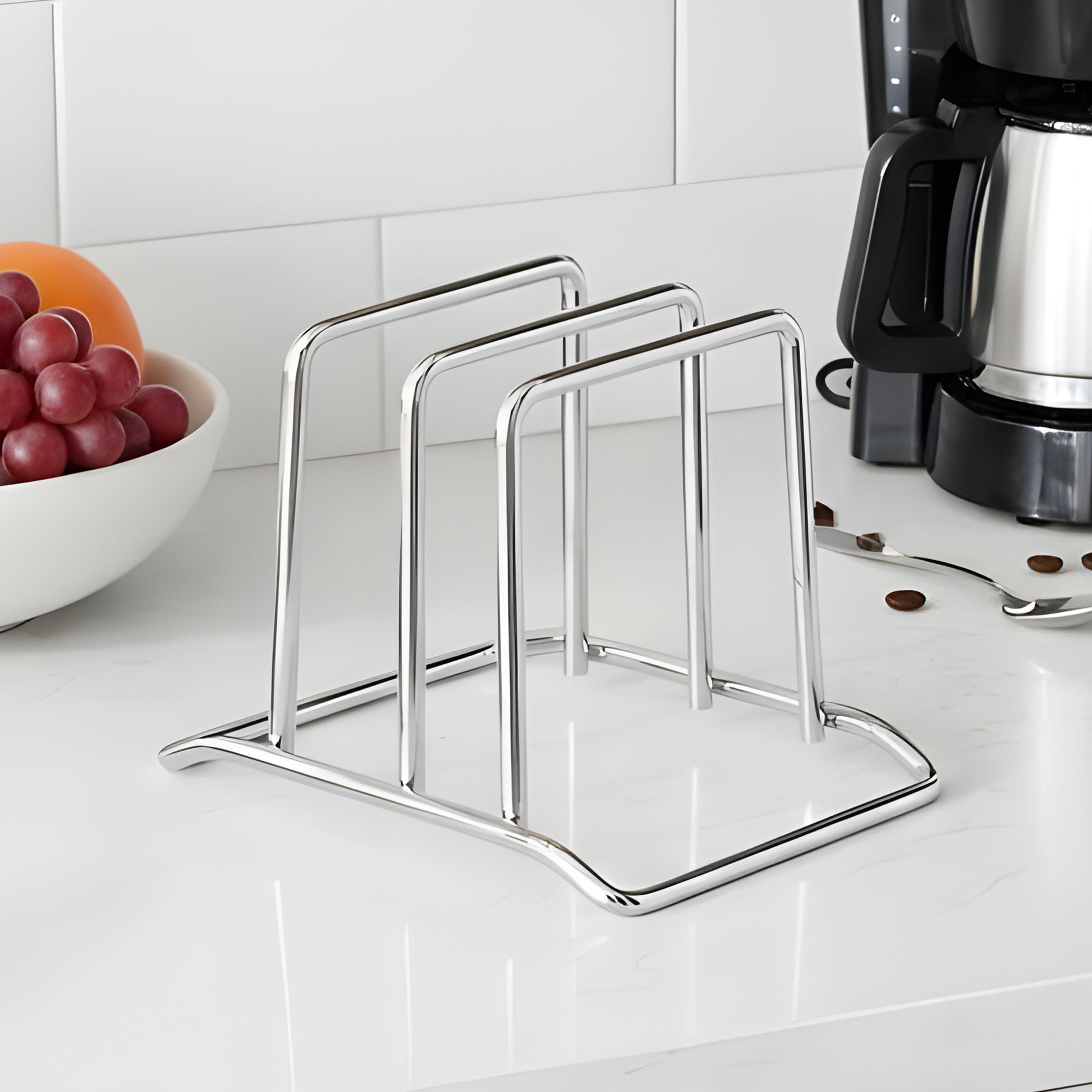 حامل لوح التقطيع من الفولاذ ال - مراجعة Kitchen Baking Sheet Organizer وسعره