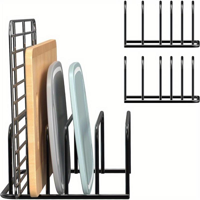 منظم ألواح التقطيع، حامل تخزين - مراجعة Kitchen Baking Sheet Organizer وسعره