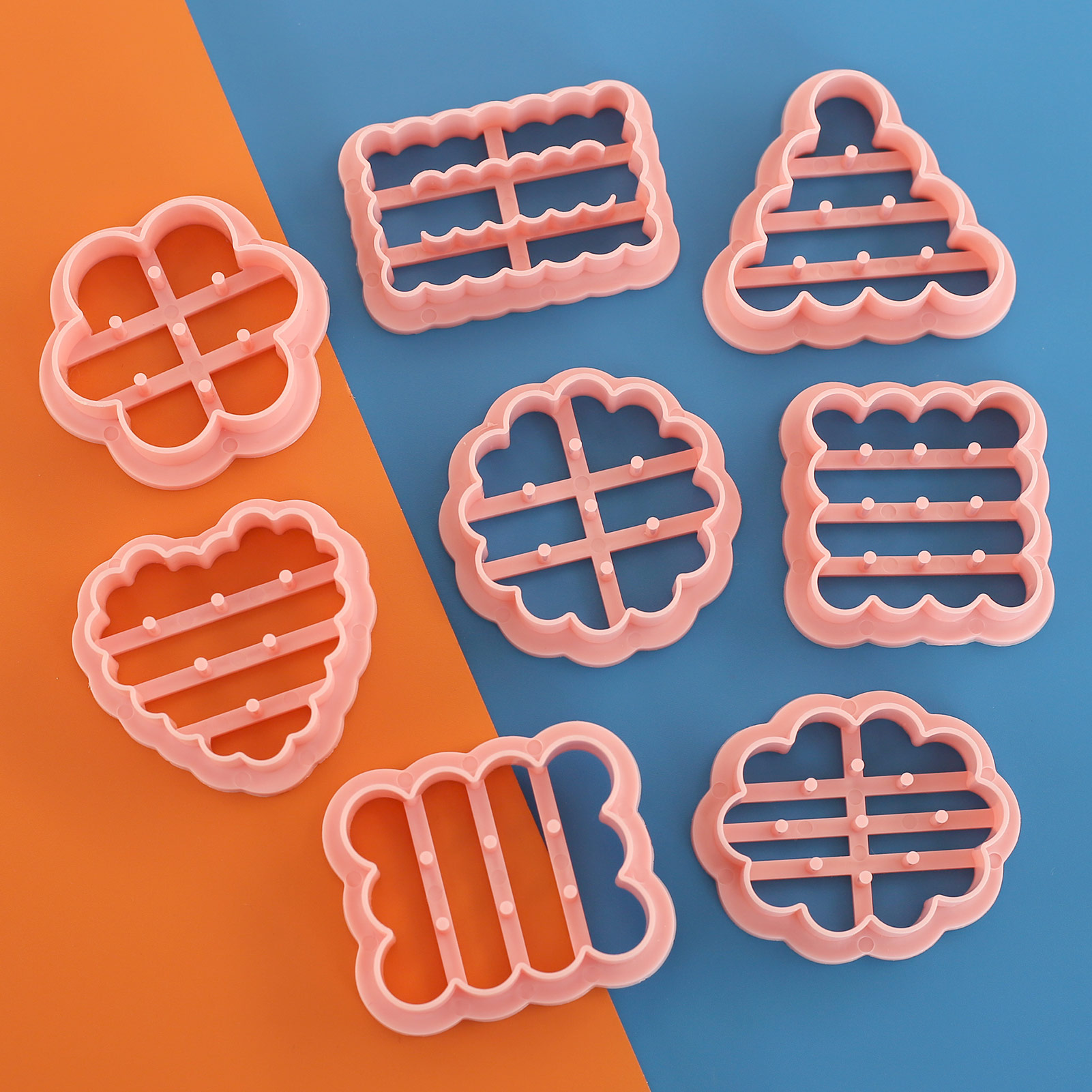 8 قطع من قواطع البسكويت الكلاس - مراجعة Kitchen Baking Cookies وسعره