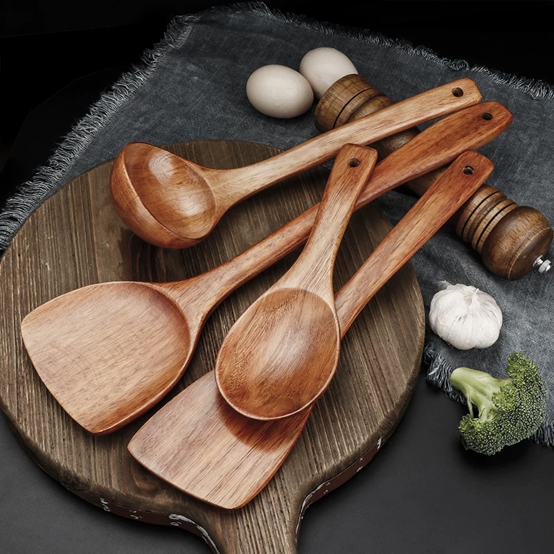 مجرفة خشبية، مقلاة غير لاصقة،  - مراجعة Kitchen Baking Pan Set وسعره