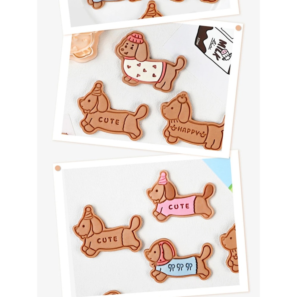 قالب بسكويت على شكل كلب كرتوني - مراجعة Kitchen Baking Cookies وسعره