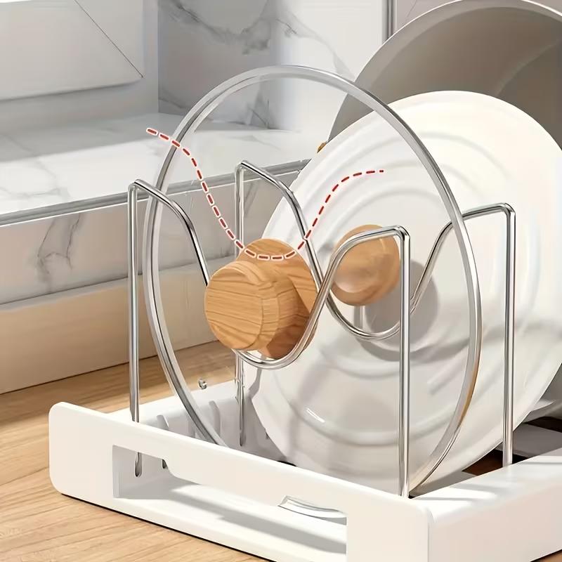 منظم أواني ومقالي قابل للتمدد  - مراجعة Kitchen Baking Drawer وسعره