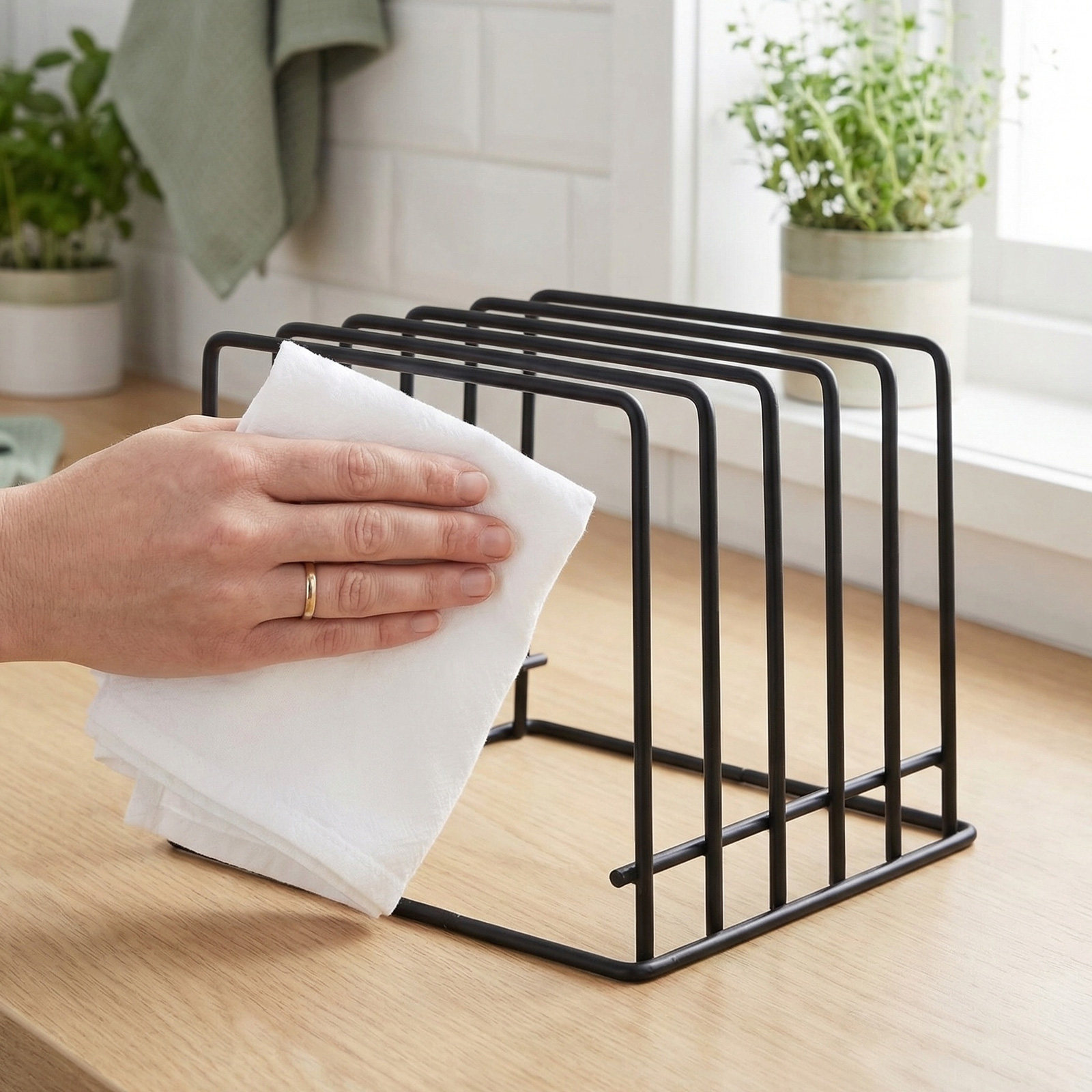 رف تخزين متعدد الوظائف للمطبخ  - مراجعة Kitchen Baking Sheet Organizer وسعره
