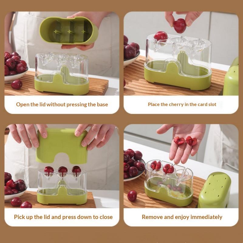 أداة إزالة نوى الكرز والزيتون  - مراجعة Kitchen Tools In Baking وسعره