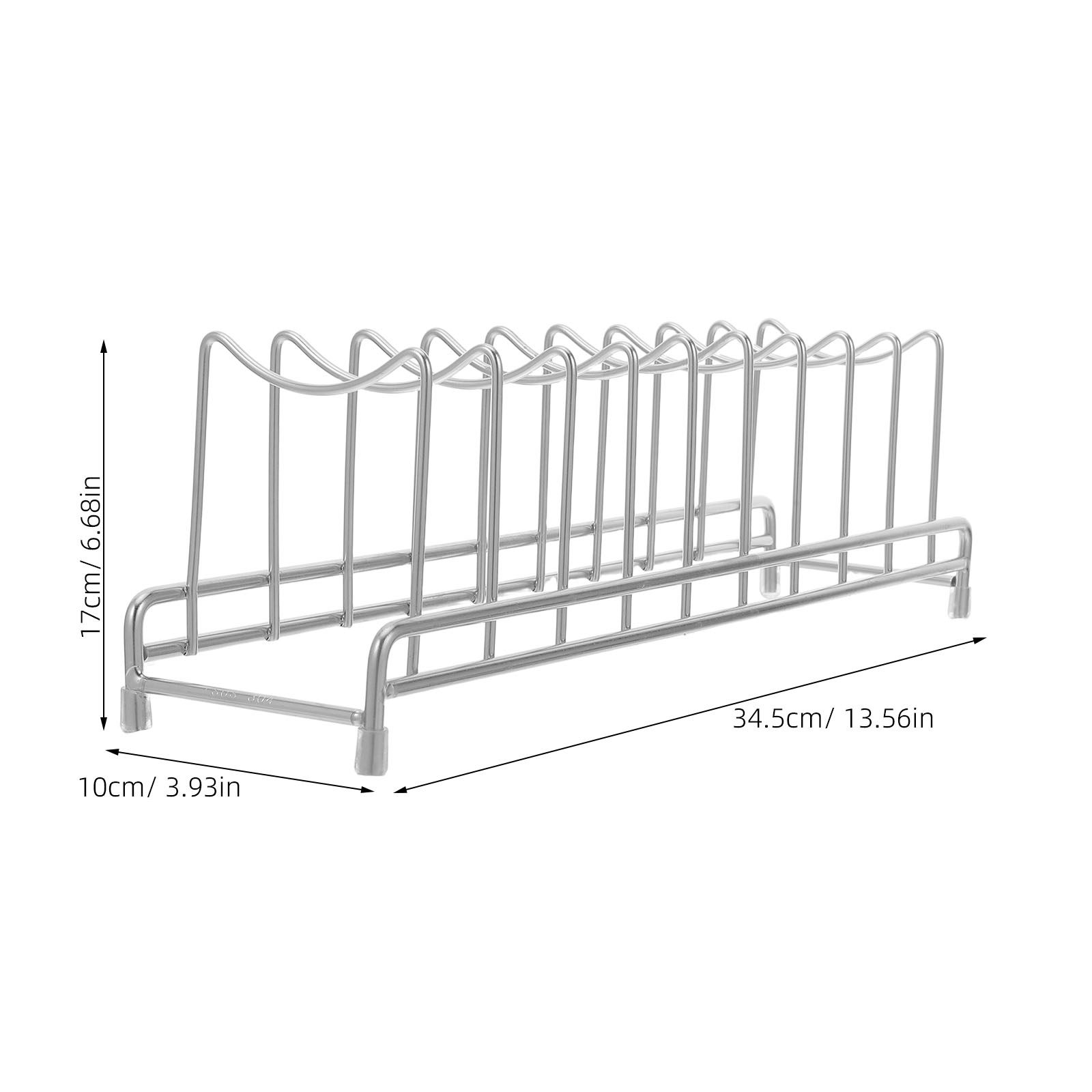 رف من الفولاذ المقاوم للصدأ لت - مراجعة Kitchen Baking Sheet Organizer وسعره