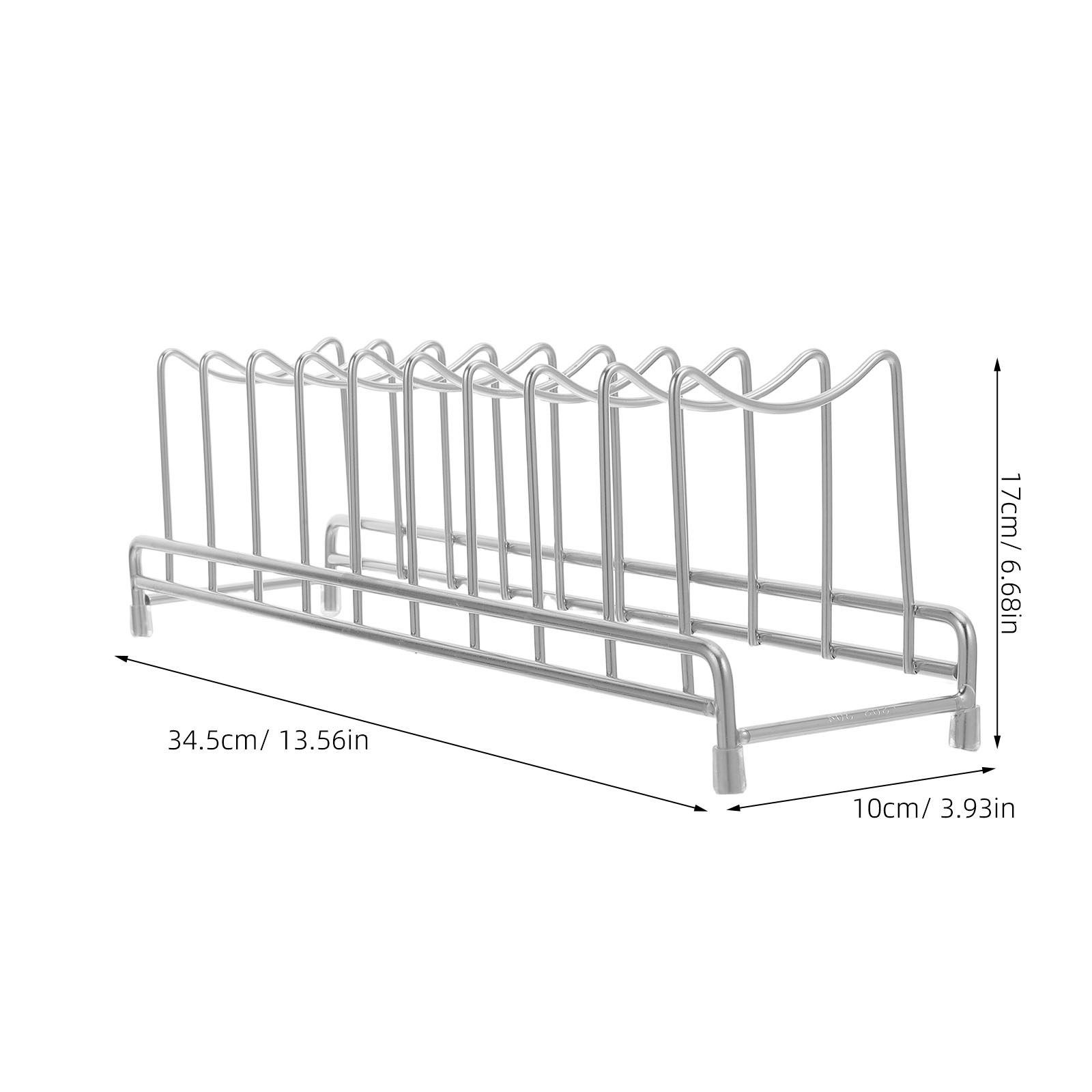 رف من الفولاذ المقاوم للصدأ لت - مراجعة Kitchen Baking Sheet Organizer وسعره