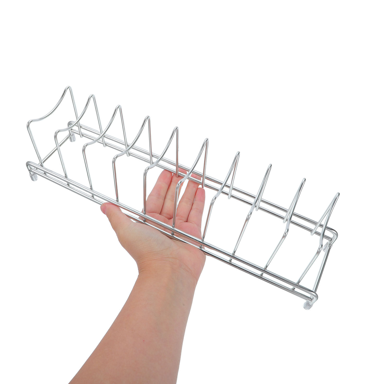 منظم أغطية الأواني من الفولاذ  - مراجعة Kitchen Baking Sheet Organizer وسعره
