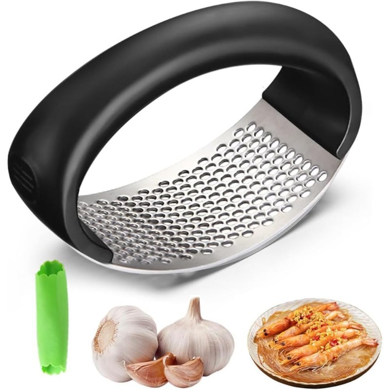 مطحنة ثوم من الفولاذ المقاوم ل - مراجعة Kitchen Utensils وسعره