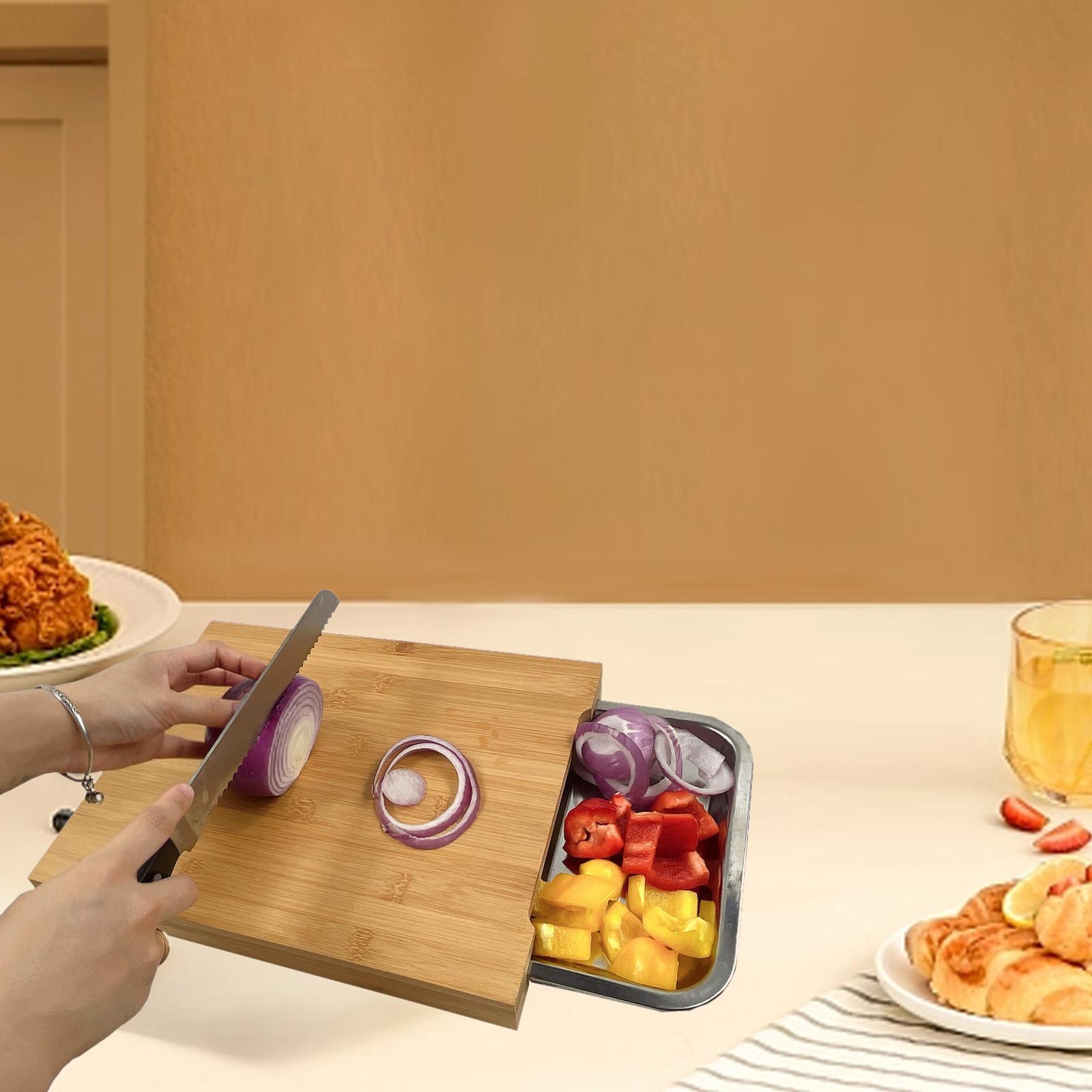 لوح تقطيع منزلي مستطيل كتلة تق - مراجعة Kitchen Baking Drawer وسعره